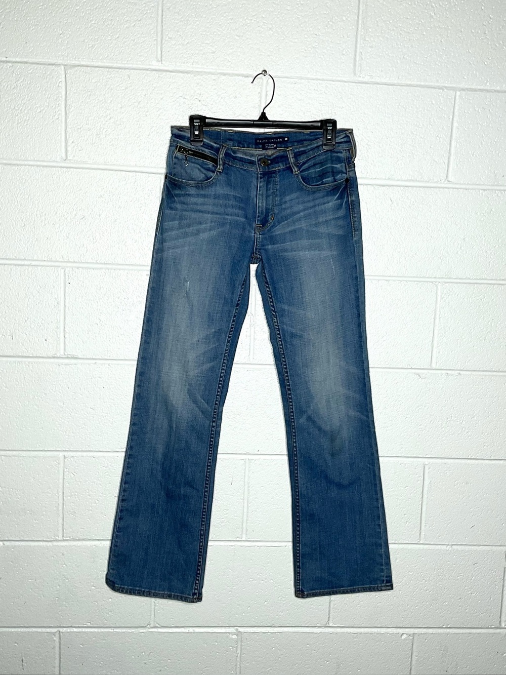 < Ralph Lauren Mid-Rise Bootcut Jeans Size 28” >